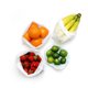 thumbnail image 2 of Contenedor de bolsa de almacenaje de malla, reutilizable, lavable, para frutas y verduras, 5 uds., 2 of 8