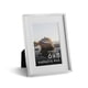thumbnail image 1 of Marco de Fotos HAUS AND HUES 6x8 con Vidrio Real y Aluminio Plateado, 1 of 8