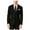 black, variant on bar III Mens Slim-Fit Black Stripe Two Button Blazer Jacket, Black, 40 Regular