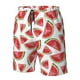 thumbnail image 4 of Fotbe Hand Drawn Watermelon Trajes de Baño Estampados para Hombre, Shorts de Verano de Secado Rápido, Ropa de Playa, Bañadores-3X-Large, 4 of 6