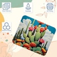 thumbnail image 3 of Cactus Printed Square Mouse Pad, 8.3x9.8 Inch Non-Slip Rubber Bottom Gaming Mouse Pad for Office Use, 3 of 6