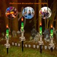 thumbnail image 4 of Accesorios de terror de Halloween Vela de mano de esqueleto de luz cálida Decoración de Halloween, 4 of 8