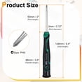 thumbnail image 2 of Uxcell PH0 Small Precision Screwdriver 5.4" Length 0.1" Rod Magnetic Phillips Screwdrivers S2 Steel Mini Screw Drivers with Cushion Grip for Eyeglass Watch Computer Laptop Phone, 2 of 7