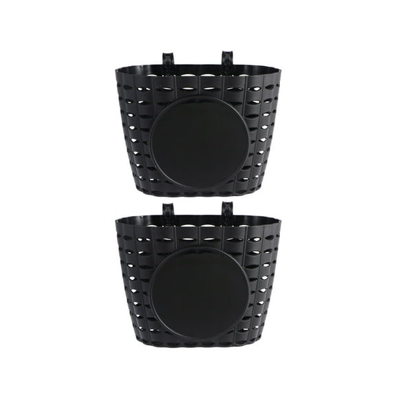 2 Pcs Bike Basket Plastic Bike Basket Storage Basket for Bike Storage Home Decor