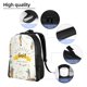 thumbnail image 5 of Fotbe Golf Icons And Golfer Mochila de Viaje para Laptop, Mochila Ejecutiva Delgada y Resistente 15.6", 5 of 8