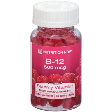 Nutrition Nowâ ¢ Vitamin B-12 500mcg Gummy Vitamins 100 ct Bottle