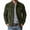 Army Green, variant on Men's Vintage Trucker Suede Jacket Light Weight Faux Leather Casual Western Blazer Sport Coat Color M
