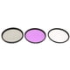 thumbnail image 3 of Kit de filtros 3 en 1 de 72 mm 46 mm UV CPL FLD + bolsa de transporte para cámaras digitales y 72mm Sunnimix Filtros de lente de cámara 55 mm, 3 of 8