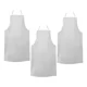 thumbnail image 1 of Mandil De Pvc Blanco Unitalla 3 Piezas 80 X 120 Cm, 1 of 6