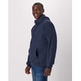 thumbnail image 3 of Hanes Ultimate Men's Heavyweight Fleece Hoodie Navy 2XL, 3 of 5