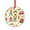Pattern-1, variant on Cute Cartoon Marmot, Groundhog Animal in Snowing Winter Crystal Glass Ornament Marmot Gifts Crystal Glass Christmas Decor with Holiday Design Hanging Craft Collectibles for Xmas Trees Home Party