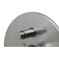 thumbnail image 3 of ALFI brand AB3101-BN Brushed Nickel Shower Valve Mixer with Rounded Lever Handle and Diverter, 3 of 7