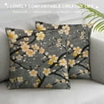 thumbnail image 3 of Qinduosi Pillow Covers Plum Blossom Flowers and Birds Modern Linen Throw Pillows Decor Outdoor Pillows Suitable for Couch Pillows Living Room Bedroom, 3 of 5