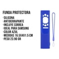 thumbnail image 3 of Funda de Silicon para Control Samsung 4k CONTROL EXPERT Azul Protector Solar Smart TV Pantalla, 3 of 9