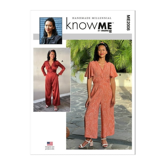 Know Me Sewing Pattern 2008 Women W2 (20W-22W-24W-26W-28W)