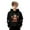 Swt 40# Black, variant on WAYUTE Girls Sweatshirts Cow Print Cute Hooded Sweatshirt for Boys Soft Pullover Kids Casual Hoodie with Pocket