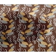 thumbnail image 5 of oneOone Viscose Chiffon Brown Fabric Abstracts Sewing Craft Projects Fabric Prints By Yard 42 Inch Wide, 5 of 5