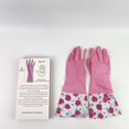 thumbnail image 3 of Jopvina Household gloves for general use - Reusable Kitchen Dishwashing Gloves with Latex Free, Cotton lining, Waterproof, Non-Slip, Ideal for Dishes, Household Chores, and Gardening (Medium), 3 of 9