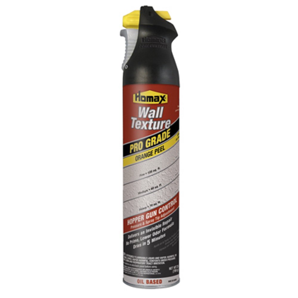 Homax Pro Grade 25 OZ Orange Peel Oil Based Wall Texture Spray Paint W
