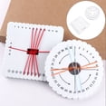 thumbnail image 1 of jojofuny 2Pcs Braiding Disc Knitting Accessories For Bracelet Making Cord Weaving Tool, 1 of 7