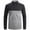 Black/Grey, variant on SPEEDRUN Men's Performance Long Sleeve Work Shirts Moisture Wicking Polo Shirts with Pocket