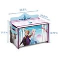 thumbnail image 6 of Disney Frozen II Deluxe Toy Box by Delta Children, Greenguard Gold Certified, 6 of 13