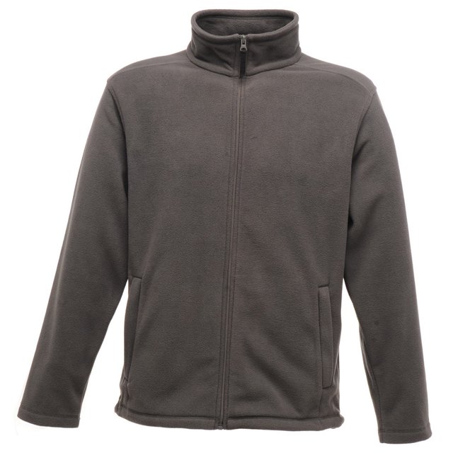 Regatta - Chaqueta lisa de tejido micro polar con cremallera para hombre (Gris)