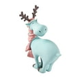thumbnail image 2 of Moderno ciervo estatua resina sentado alces de pie escultura animal decoración Azul 1 Sunnimix Escultura de estatuilla de ciervo, 2 of 6
