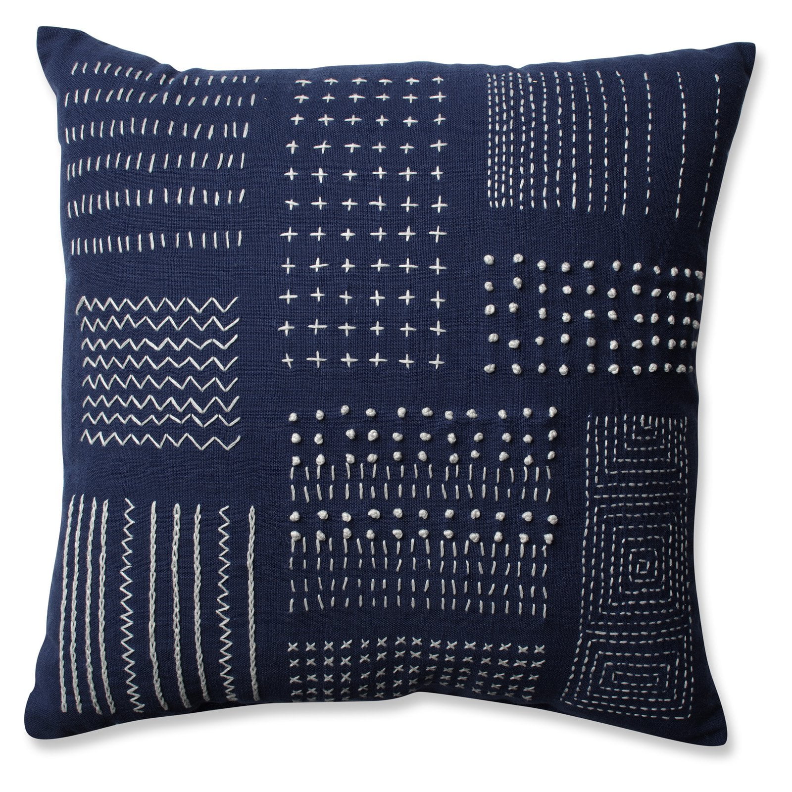 Pillow Perfect Tribal Sampler Decorative Throw Pillow