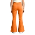 thumbnail image 5 of HAJWOH Fall Winter Flare Pants for Girls Flare School Uniform Pants Elastic Waist Dress Pant School Outfits For Teen Girls Kids, 5 of 5