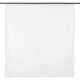 thumbnail image 1 of Cortina de la ducha Irfora Htovila 72 * 72 '' Poliéster blanco Impermeable Cortina de ducha a prueba de moho Protección de privacidad decorativa Cortina de baño con 12 ganchos Irfora Cortina de la ducha, 1 of 5