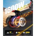 thumbnail image 3 of FREEBOY J15-max Off-road Electric Scooter,11 inch Pneumatic Tires,Easy Folding Design,Automatic Lighting System 1600W Brushless Motor,Real-Time LCD Display, 3 of 10