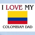 thumbnail image 2 of CafePress - I Love My Colombian Dad Infant Bodysuit - Baby Light Bodysuit, Size Newborn - 24 Months, 2 of 4