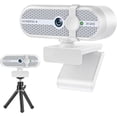 thumbnail image 1 of Caméra Web 2K HD avec Reconnaissance Hello à Fenêtres Infrarouges, Caméra d'Ordinateur, Couvercle de Confidentialité, Microphones à Réduction de Bruit, Caméra Web pour Portable pour Vidéoconférence, Diffusion en Direct, Diffusion en Continu, Apprentissage en Ligne, 1 of 8