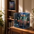 thumbnail image 4 of Aquarium Decorations, Artificial Aquatic Plants Soft Silica with Base for Saltwater Tank Decor, Realistic Low Maintenance, 4 of 7