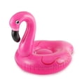 thumbnail image 2 of Summer Waves Jumbo Inflatable Pink Flamingo Ride-On Pool Raft + Gold Swan Float, 2 of 12
