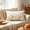 White316, variant on WDOBM 18x18 Inch White Fall Puffy Throw Pillow With Insert - Gold Maple Leaf Print Fuzzy Cushion - Autumn Winter Decor For Sofa Couch Bedroom Home