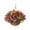 Multicolor, variant on Colorful Flower Iron Frame Hanging Basket, Coconut Coir Lined Bonsaier, Pastoral Style Artificial Flower Decor, Wall Hanging Basket for Garden, Balcony and Home Decoration, 12*10in, Multicolor