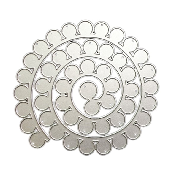 3D Flower Metal Cutting Dies Stencil DIY Scrapbooking Album Paper Card Template