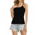 thumbnail image 5 of [BRAND DROPSHIPPING!]Women's Shirt Strap Bottoming Solid Color Underwear, 5 of 9