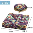 thumbnail image 3 of Paisley Meditation Pillow, Boho Yoga Floor Cushion for Sitting and Quiet Time 22 x 22, 3 of 7