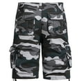 thumbnail image 5 of Men's Camo Cargo Shorts Relaxed Fit Multi-Pocket Outdoor Camouflage Cargo Pants - Ripstop Mens Work Pants, 5 of 5