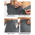 thumbnail image 4 of Pantalones deportivos de golf Soothfeel para hombre, ajustados, color gris tinta S, 4 of 6