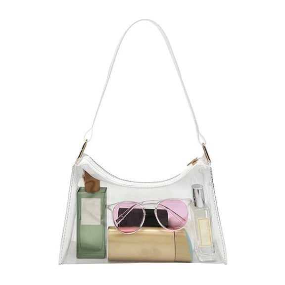 Wdgfv Clear Bag for Stadium Events Womens Purse Handbags Small Purse shoulder bag Crossbody Bag Clear One Size
