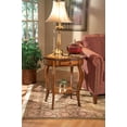 thumbnail image 2 of Beaumont Lane Traditional Accent Olive Ash Burl Oval Accent Table, 2 of 5
