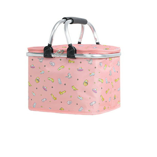 Picnic Baskets Picnic Basket Fruit Vegetable Basket Folding Picnic Lunch  Bag Camping Hiking Ice Bucket Portable Storage Basket, Outdoor Picnic Box  for Picnic, Party hampers Storage Baskets : : Patio, Lawn 