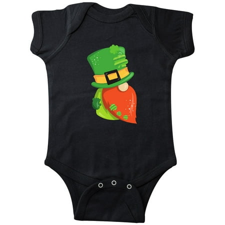 

Inktastic Saint Patrick s Day Gnome Gnome With Orange Beard Gift Baby Boy or Baby Girl Bodysuit