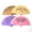 Pink, Purple, Brown, Yellow, variant on Double-Sided Floral Craft Folding Fan Wooden Frame Silk Surface Hand-Painted Flower Pattern Multiple Colors for Photography Dance Summer Cooling