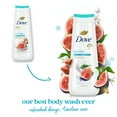 thumbnail image 4 of Dove Reviving Gentle Body Wash for Women Blue Fig and Orange Blossom, 20 fl oz, 4 of 15