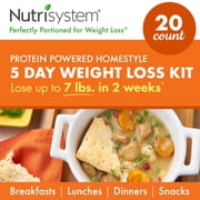 Nutrisystem® 5-Day Homestyle Originals Weight Loss Kit, 20 Delicious Meals and Snacks
